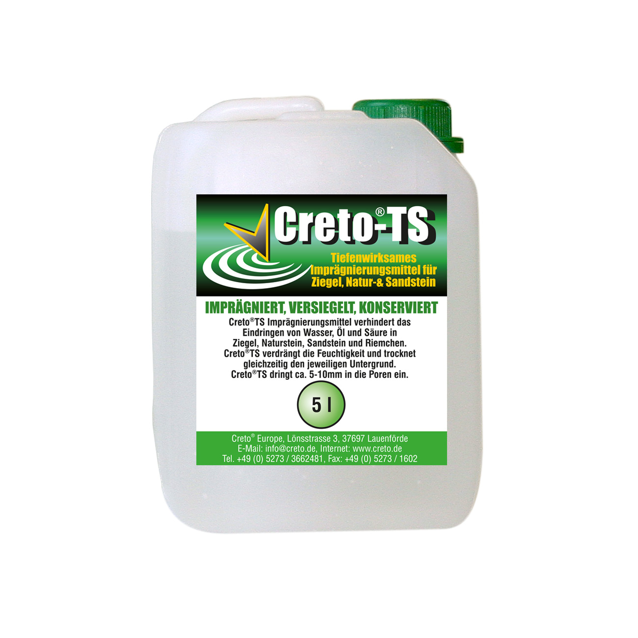 Creto TS Natursteinimprägnierung Creto TS Natursteinimprägnierung